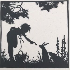 💖 Handmade PaperCut Silhouette Scherenschn…